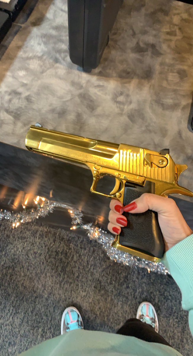 Lemme pistol whip you so I know it’s real.