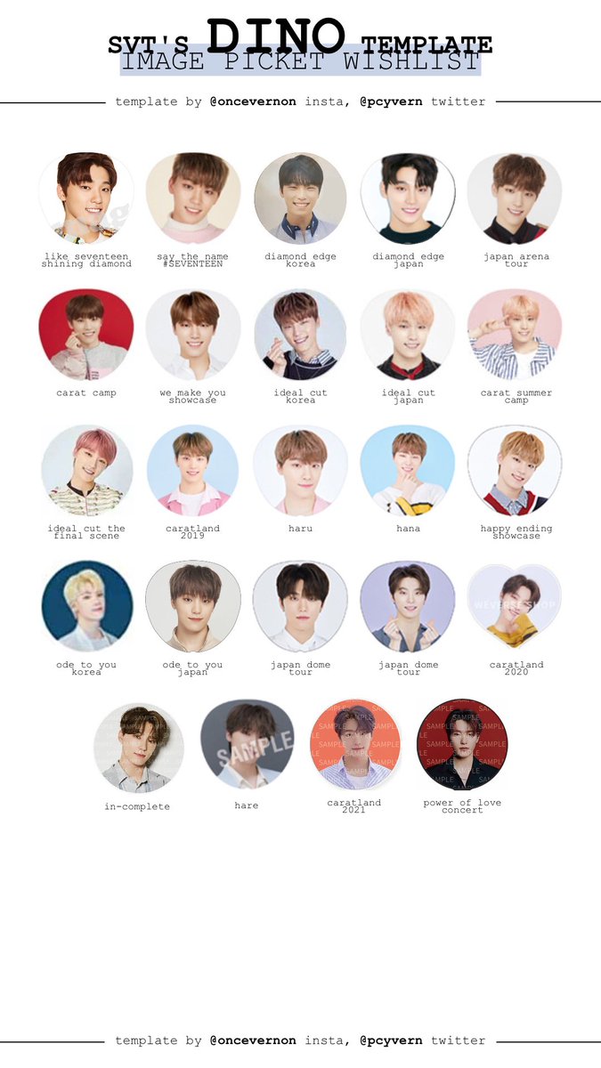 added the power of love concert pickets to the seventeen image