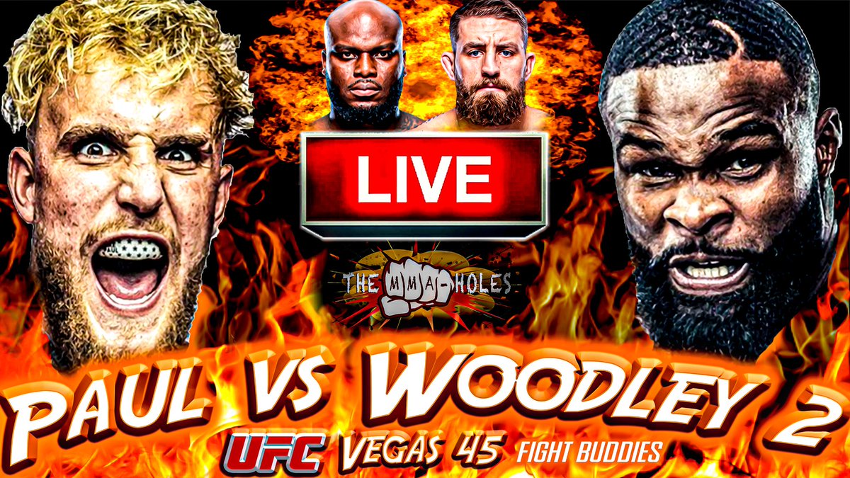 Join us for our live marathon stream as we Hang With The Boiiiiiizzzz and watch #UFCVegas45 &amp; #PaulWoodley2

👇👇👇👇
youtu.be/yR5me_5xIzE
👆👆👆👆

#TheMMAholes