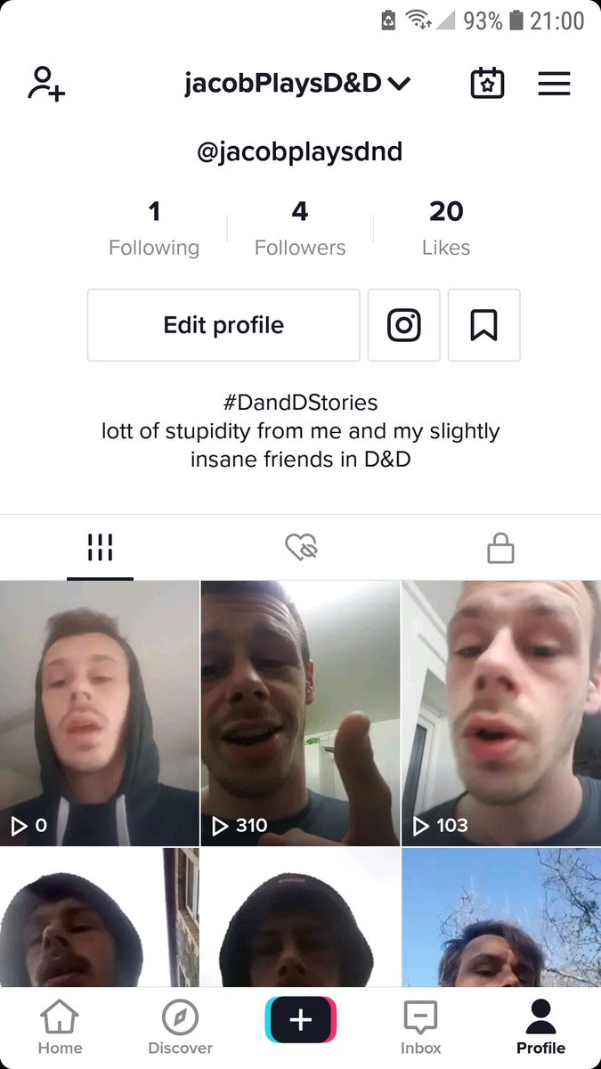 JacobFenwick13's tweet photo. Like #dungeonsanddragons and #anime well come check out my tiktok and chill with some weird stories!
#TikTok #tiktokchallenge https://t.co/D8g1XNG94t https://t.co/LOdaaEwY29