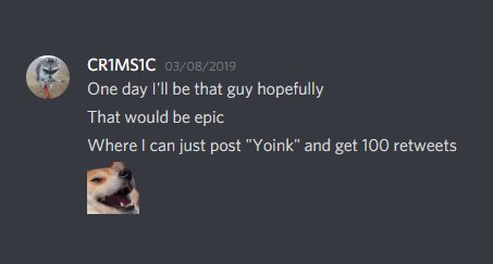 CR1MS1C's tweet image. Yoink