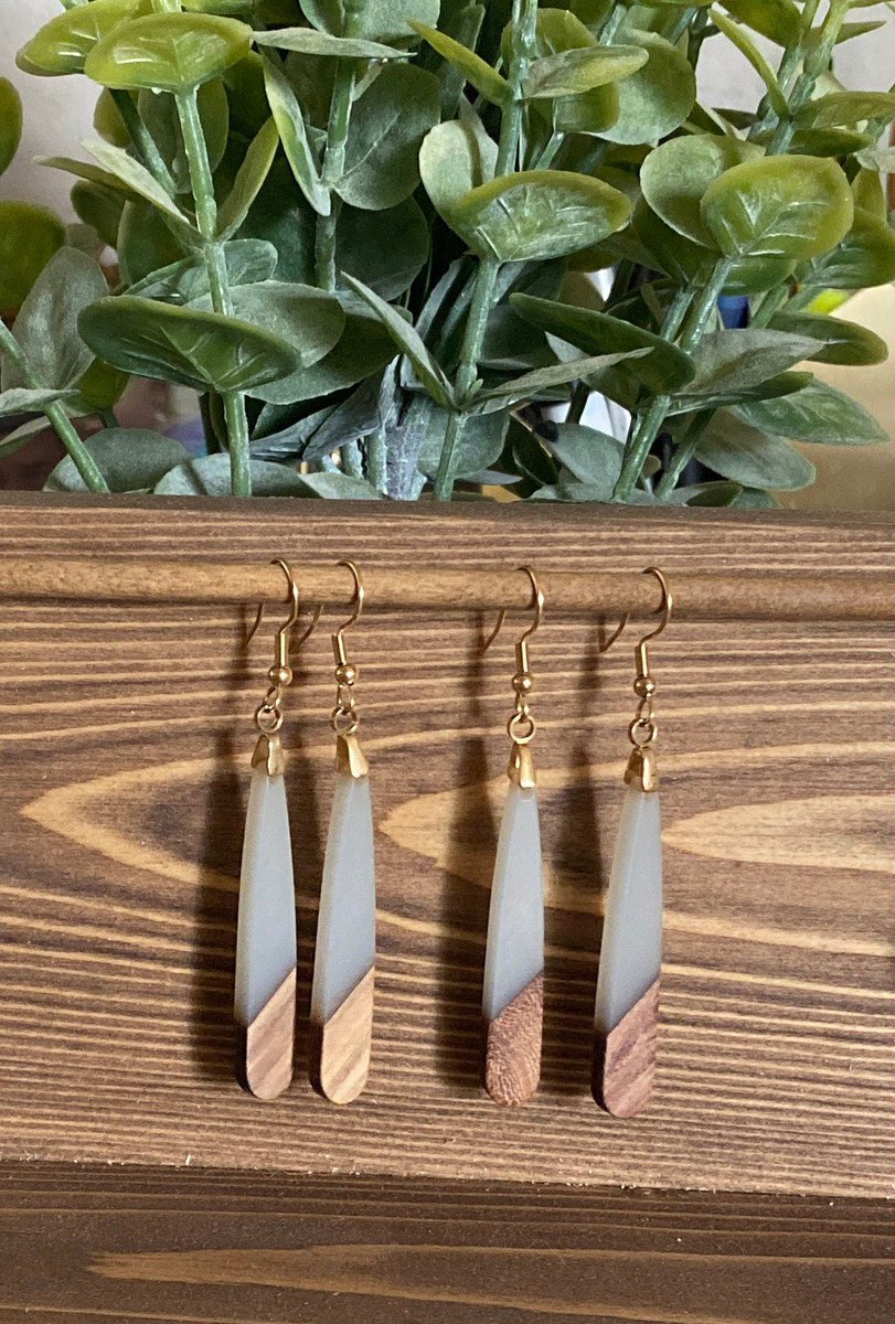 TheWindyChimes's tweet photo. Excited to share this item from my #etsy shop: Wood Earrings, Tear Drop Wood Earrings, Wood &amp; Resin Jewelry, Boho Earrings, Resin Earrings, Statement Earrings, Wooden Jewelry, Earrings https://t.co/nArrDlwxap https://t.co/WorV0Ii7iV