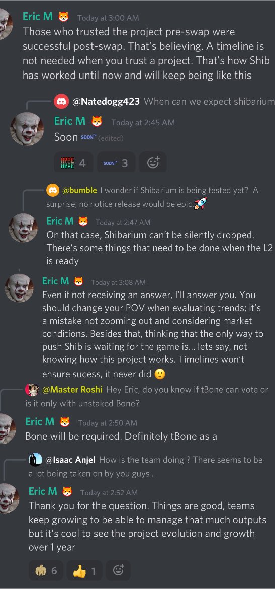 🚀🧨SHIBARIUM SOON🧨🚀  Hot update from <a href="/ericmxxx/">shoshona_hasan</a> ( SHIB DEV) #SHIBARMY #SHIB #SHIBARIUM #BONE