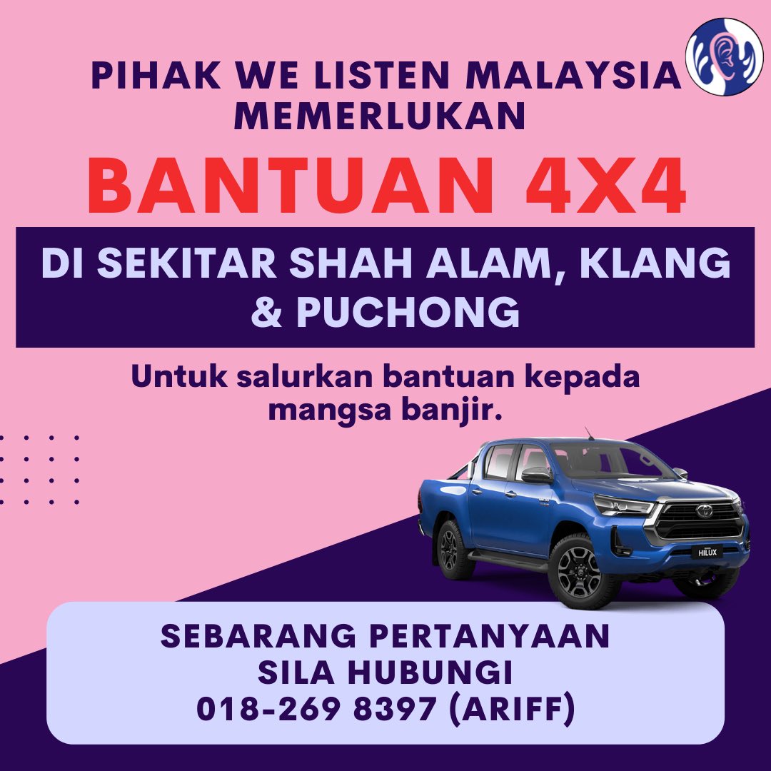 welistenMY's tweet photo. Mohon sebaran umum. 🙏🏻 https://t.co/mZAVauQ2Rv