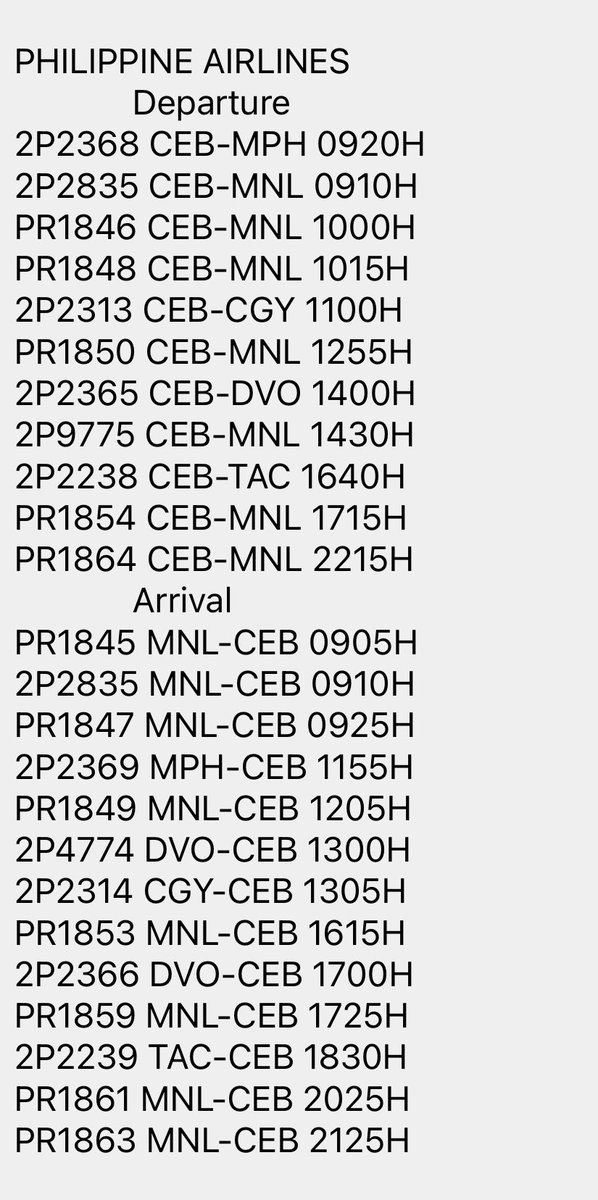 jacquemanabat's tweet photo. FLIGHT ADVISORY: 
Mactan Cebu International Airport resumes domestic flights. Here are the available domestic flights today, Dec 19.
#OdettePH https://t.co/Mns9MSMFHw