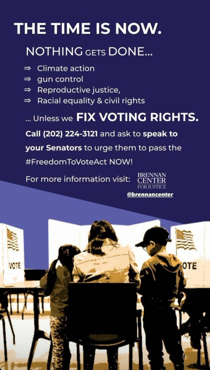 #IG | Camila compartió en su historia 📲

'Hoy es el 13er día #HungerStrike4Democracy. Jóvenes se están poniendo en la linea por nuestra democracia y la necesidad de que aprueben el #FreedomToVoteAct'