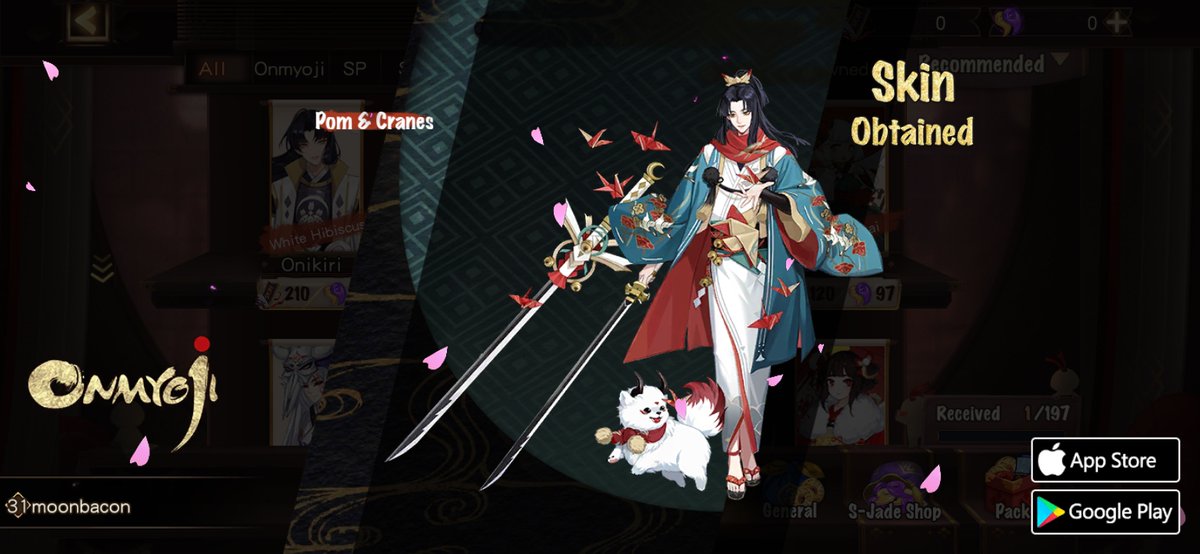 joonsakuras's tweet image. #Onmyoji# I got a brand new rare skin! Check it out and try your luck!