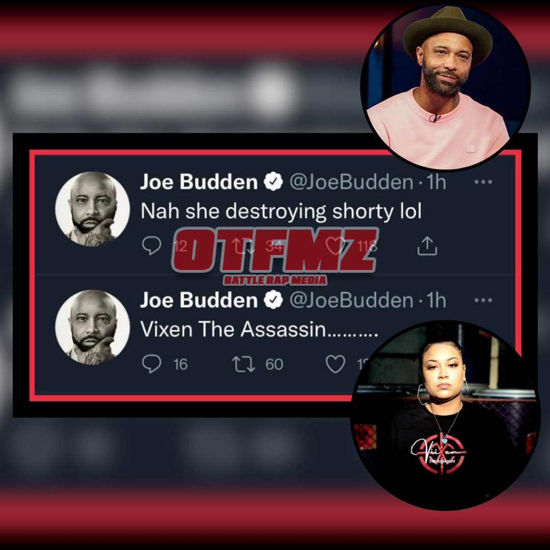 OTFMZLIVE's tweet image. @JoeBudden shouts out @Viixen_VTA! #OTFMZ #Smack9