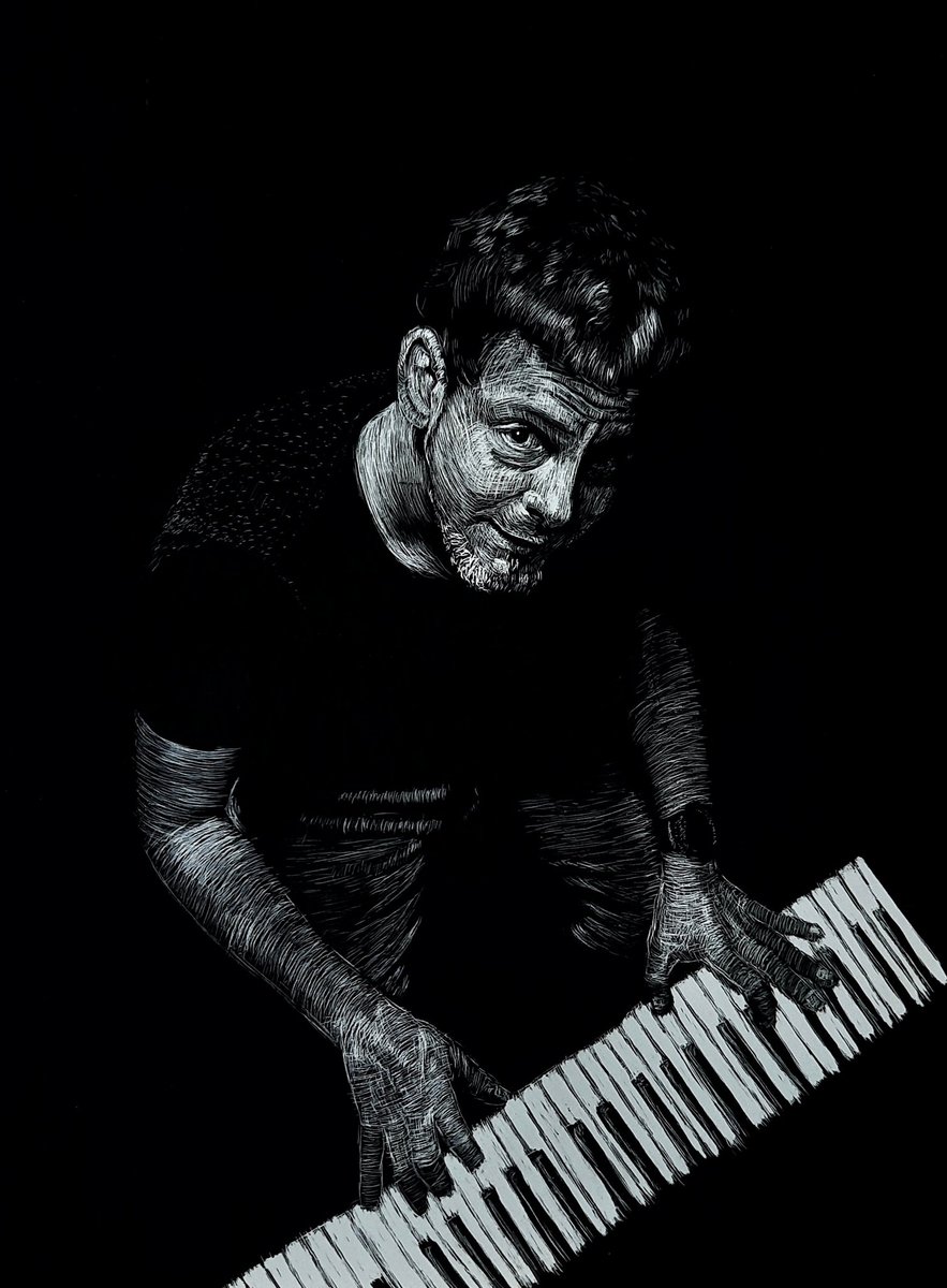 Acá el original digital. Estoy extremadamente feliz con el regalo de este maestro del arte cubano.