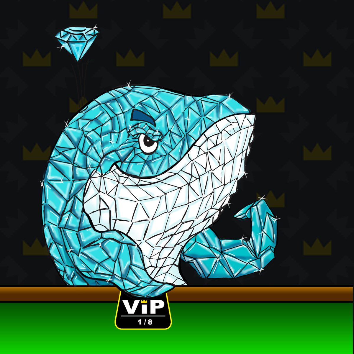 Bi-Weekly Poker Tournament #1 sign up sheet is open! 
Link: forms.gle/v8PA6pLd3C2DKh…
All info in our discord! Come join us and win some $$ 
Quick look at one of the lovely legendary whales 🙊
#RecklessWhales #NFTCommunity #pokeronline #NFT