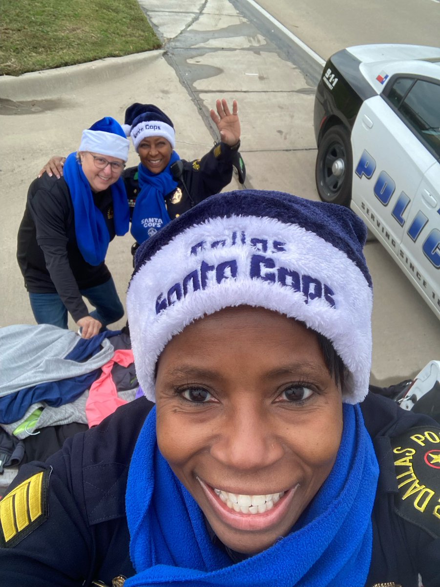 <a href="/DallasPD/">Dallas Police Dept</a> #SantaCops2021 Delivering toys and smiles during the Holidays <a href="/DPDJubileePark/">Dallas Jubilee</a> <a href="/SantaCops/">Santa Cops</a> <a href="/wfaa/">WFAA</a> <a href="/wfaaweather/">Pete Delkus</a> <a href="/DPDMunoz/">Robert Munoz</a> @AShawDPD <a href="/DPDSalas/">Juan Salas</a> <a href="/STEVEPICK11/">STEVE PICKETT</a> <a href="/NENPODPD/">Dallas Northeast</a> <a href="/LeroyQuigg/">Leroy Quigg</a> <a href="/WJWest233/">West</a> @DPDSCROC <a href="/Michelara/">VicMar</a> @DPDCPABarnes15 #HappyHolidays2021 #sowingthegoodseed