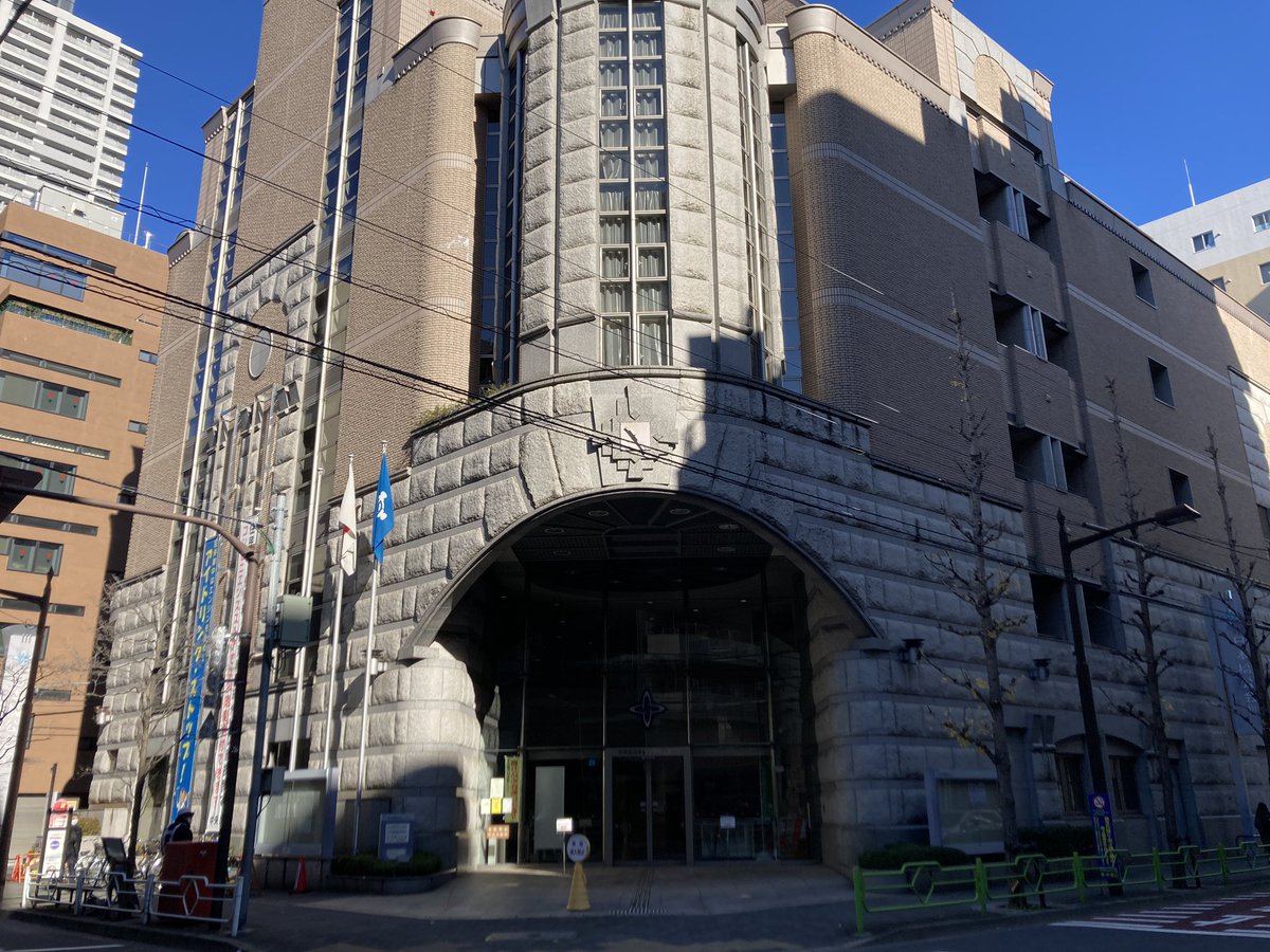 fettochine's tweet photo. 日本橋公会堂！！！

こちら！
水天宮前駅から、すぐです。

17:30〜です。

さー！
場当たりして、ゲネプロして
本番！！

いってきまーす！！

#雪色オルゴール https://t.co/HT2gEJIAEB