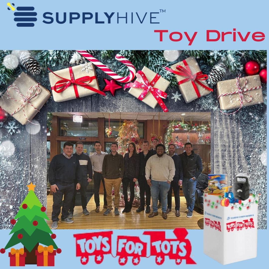 supplyhive's tweet photo. The SupplyHive team was very glad to be able to brighten Christmas for Girls and Boys in the area through the Toys for Tots program.  #teamworkmakesthedreamwork #toysfortots2021 #impact #makeadifferenceeveryday https://t.co/BbroP1WBrQ
