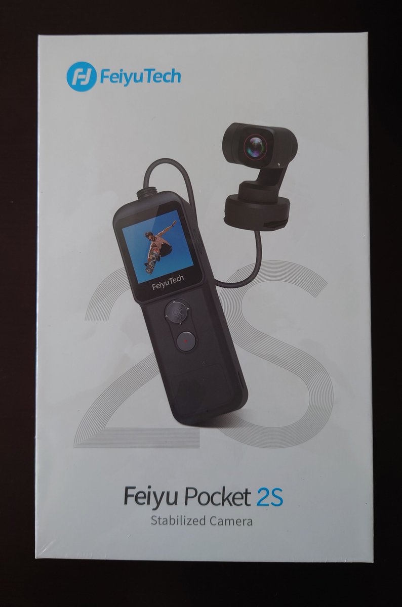 pe_ta_dosanko's tweet photo. ついに届いちまった…!
#Makuake で応援購入した #FeiyuPocket2S !!
ワクワクが止まらん✨✨✨ https://t.co/MKzIbZszfL