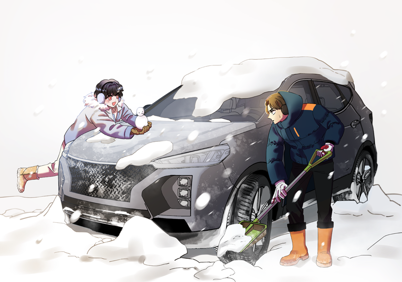 koerfolio's tweet photo. 🌨️🚗🧹 https://t.co/pedGh0HAju