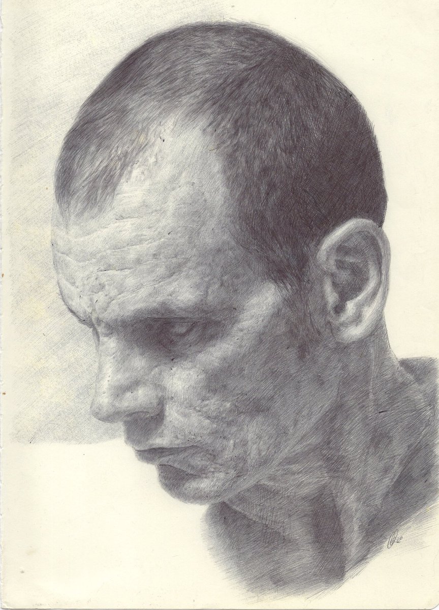 Chrisherreraart's tweet photo. It is my birthday. 

I would really appreciate some retweets of my art if you support me and my work. Here are some of my favorite #ballpoint pieces I've done throughout the years! #art https://t.co/OHESIOk6Ko