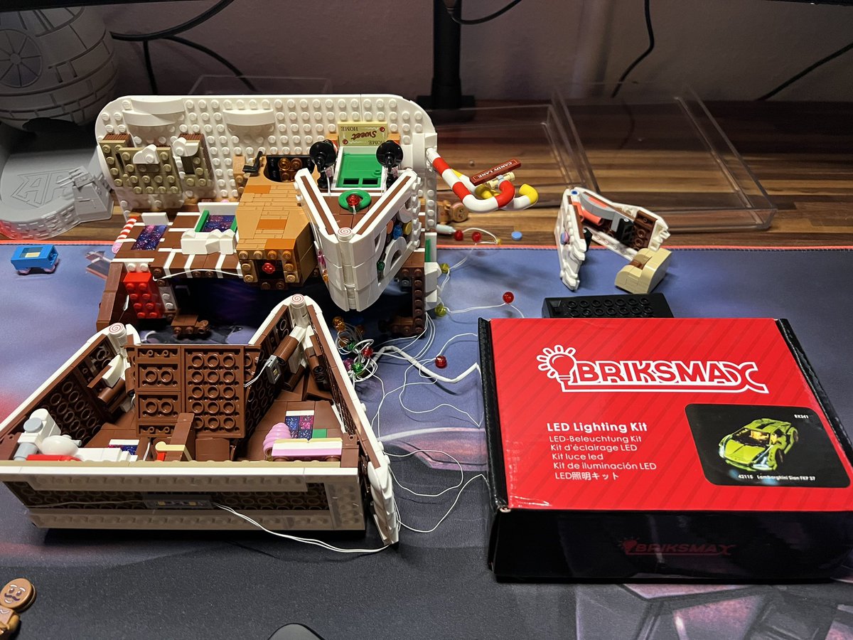 Amish_Ace's tweet photo. Finishing up the Lightailing light kit for the LEGO Gingerbread House then on to the Bricksmax kit for the LEGO Lamborghini Sian (the return of Big Lime Green)! Sat., 8:30pm pst! 

https://t.co/jINUL5Kq32

#lego #lightailing #twitch #smallstreamer #Lamborghini https://t.co/YRLBa1gwbT