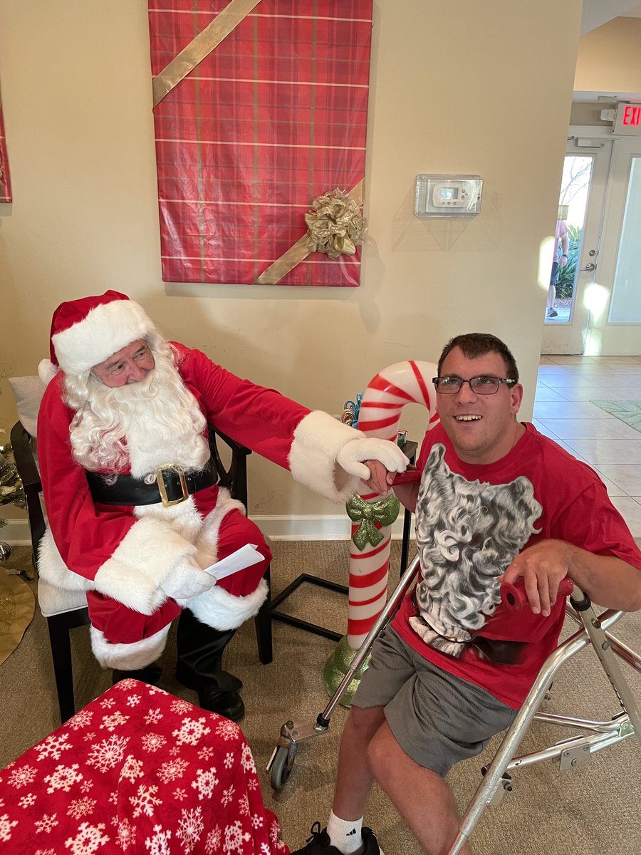 JanackAttack's tweet photo. Trey visiting SANTA. #JanackAttack #Santa https://t.co/X6DJB4COnQ