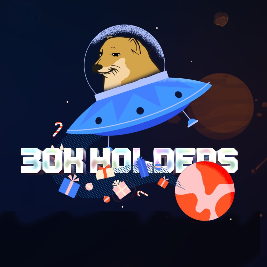 AxyPengu's tweet image. #CheemsInu is attracting the eyes of the WHOLE WORLD 🌎👀
WE HAVE NOW REACHED OVER 30,000 HOLDERS!!!!🎉🎉 🎊 
This is a huge milestone for the #CHEEMSINUARMY and we keep growing stronger EVERY DAY💪😤
This is something you don’t want to miss.. COME JOIN THE WAVE🌊 
#Binance #BSC