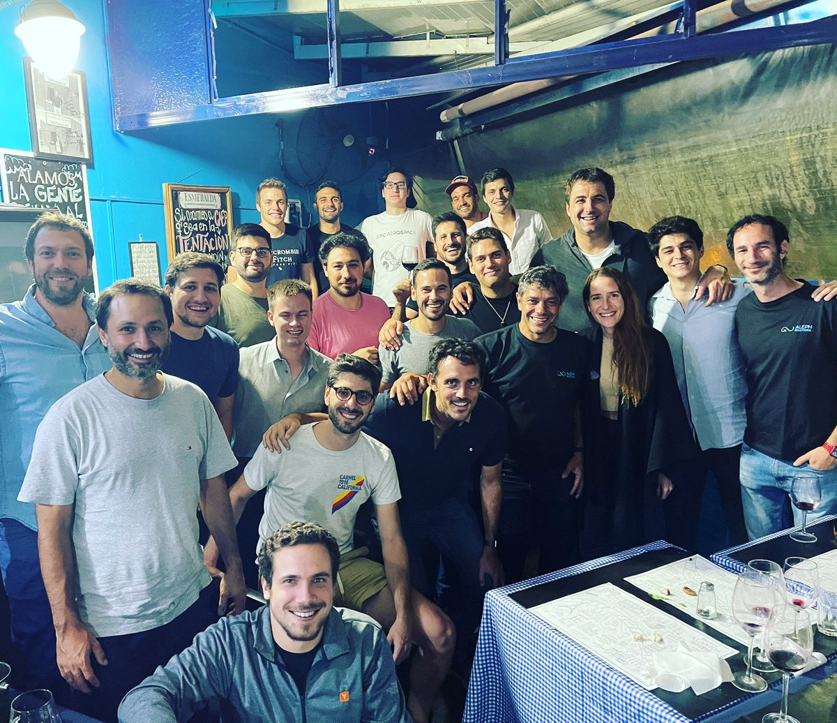 gzelerteins's tweet photo. This is the @ycombinator Argentina family!

Proud to represent our country, our region and the possibility to share knowledge and values with other YC founders!

@tomipierucci @javineumann @jsaiegh @aleph_solutions and many others! 🔥🚀 https://t.co/oaNopPoMdg