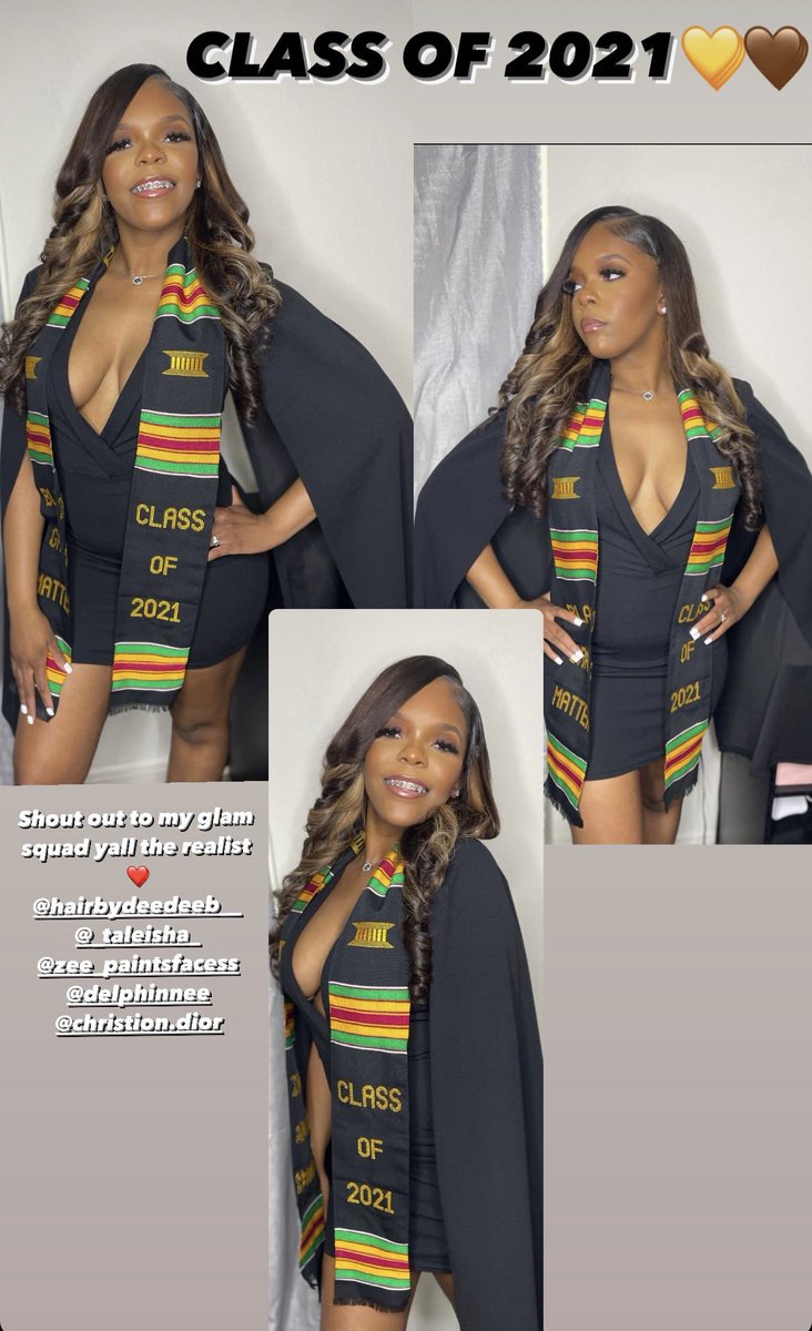 _LoveenKiara's tweet photo. Just walked across the stage and received my degree π₯³ Big KI #WMUGRADπ©πΎβπ https://t.co/xpTLWyDSnI