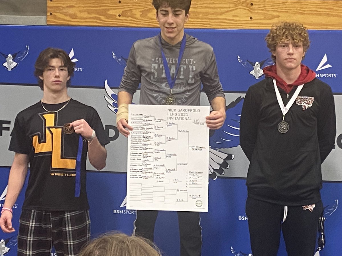 jlawwrestling's tweet photo. Brayden McCourt 145, 3rd place https://t.co/H1PKgfpoTO