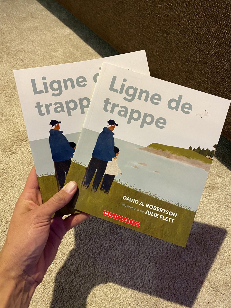 Who wants one of the first couple of copies of #ggbooks winning On the Trapline en francais?? 

Like, retweet, follow - I’ll choose two winners!