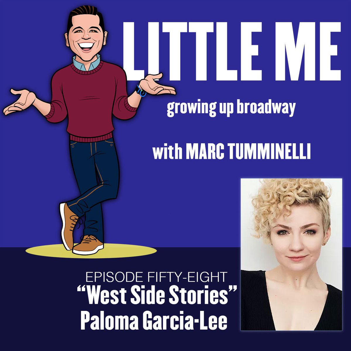 This week: West Side Story star @palomagarcialee on LITTLE ME! @BwayPodNetwork #WestSideStory #broadwaypodcast #bpn