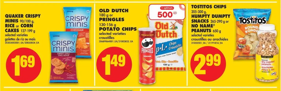 No Frills Ontario: 99 Cent Pringles or Old Dutch After PC Optimum Points *No Coupon Required* https://t.co/uVGn8NNaeR https://t.co/w6UDwtFJgb