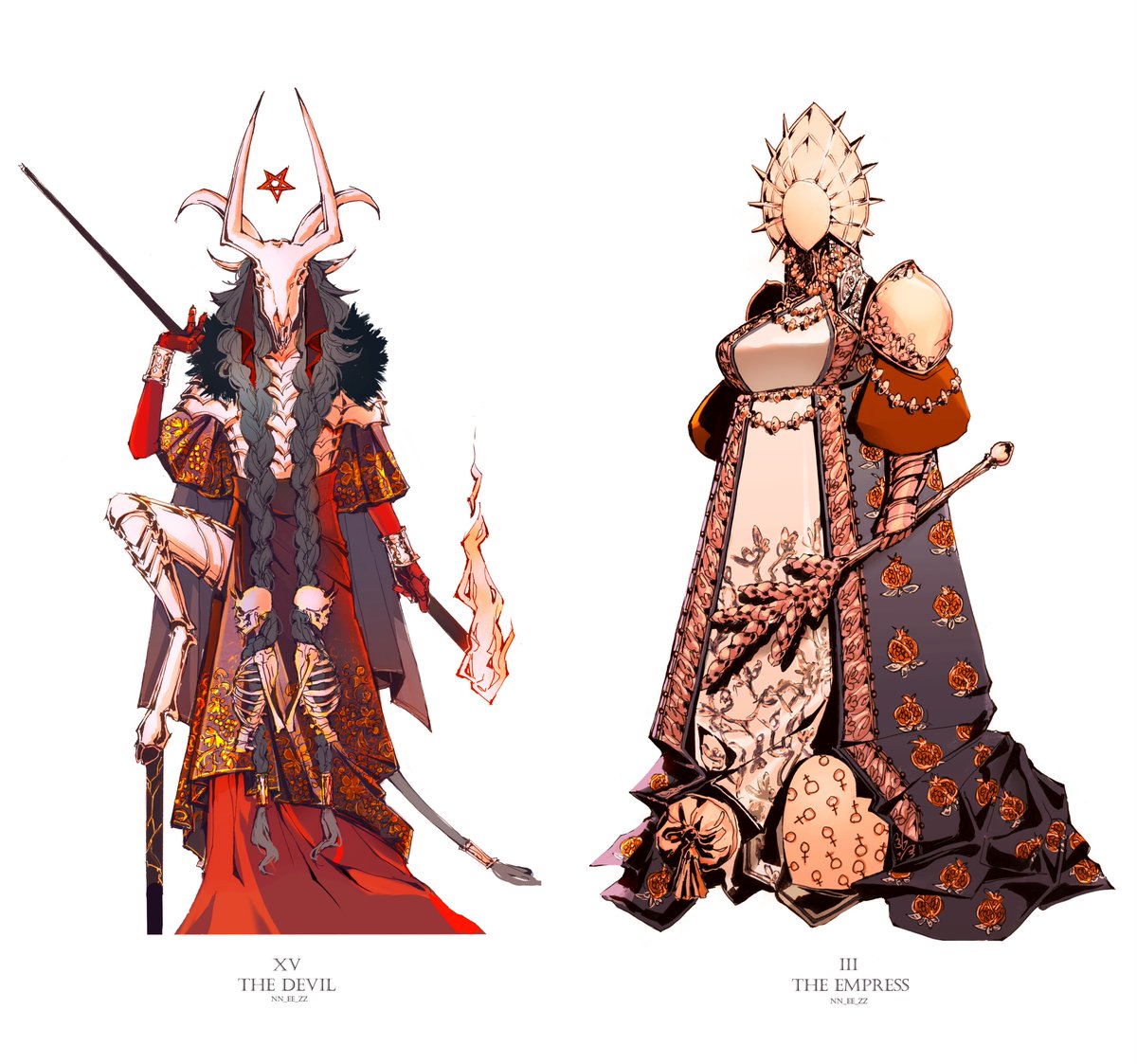 Tarot designs so far, and once again, a big thank you for the love