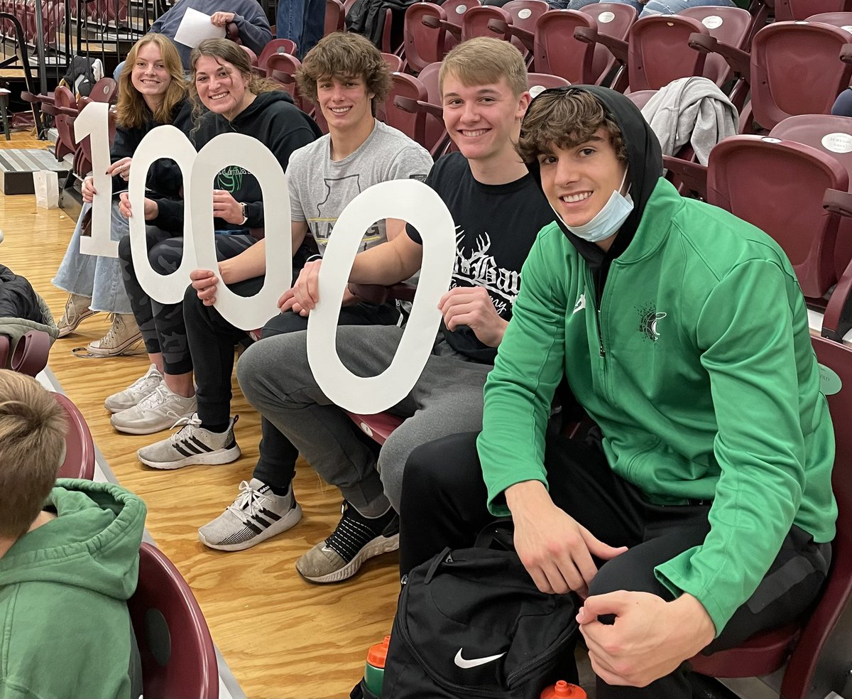 Congratulations to Trevor on earning his 1000th point earlier today!🏀