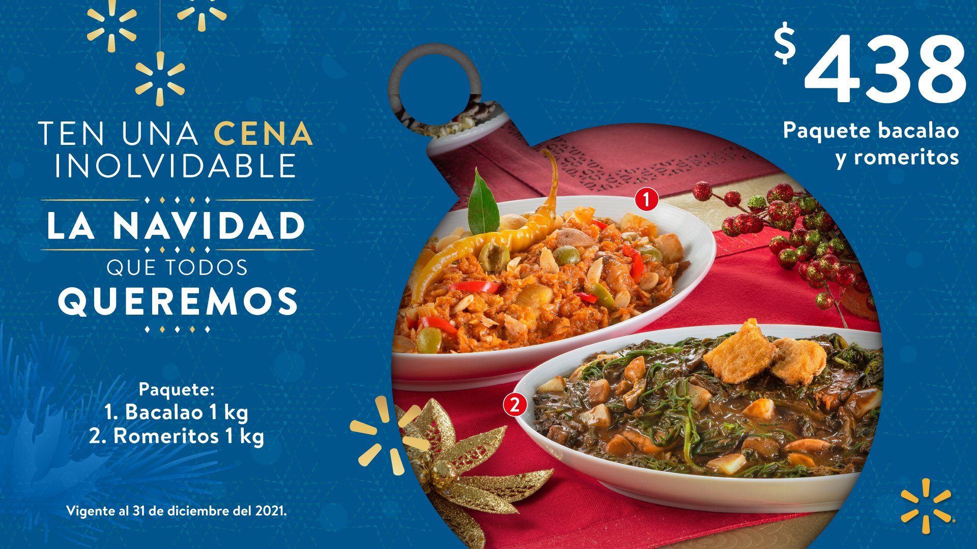 walmartmexico on X: "Romeritos, bacalao y todo lo que se te antoja.  Encuentra en nuestros paquetes de cenas los favoritos de todos y aprovecha  nuestros precios bajos. 😌 https://t.co/l1fC1qyD8S https://t.co/P2qWmd1Npj"  / X