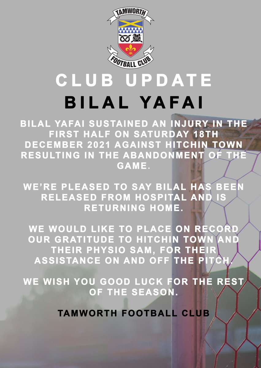 Tamworth Football Club tweet media