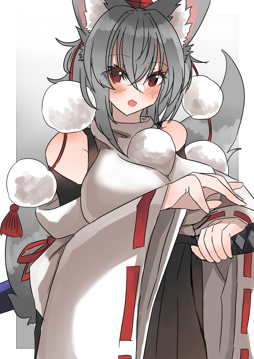 椛ちゃん #東方 #犬走椛 https://t.co/lMwQaN4nYZ 