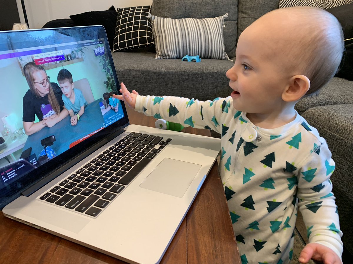 .@DrLupo @MrsDrLupo @StJude @StJudePLAYLIVE Milo is excited to be learning from Charlie for the next hour! #BAC2021 #StJude #ForTheKids