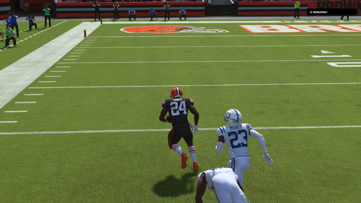 PC_Browns's tweet image. Chubb with the hat trick‼️                         

#AMGPCSeason2 | @AMG__PC
