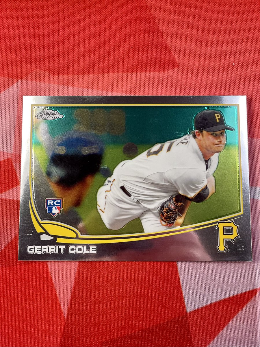 2013 Topps Chrome Gerrit Cole RC
$5 https://t.co/PYpFZ7gull