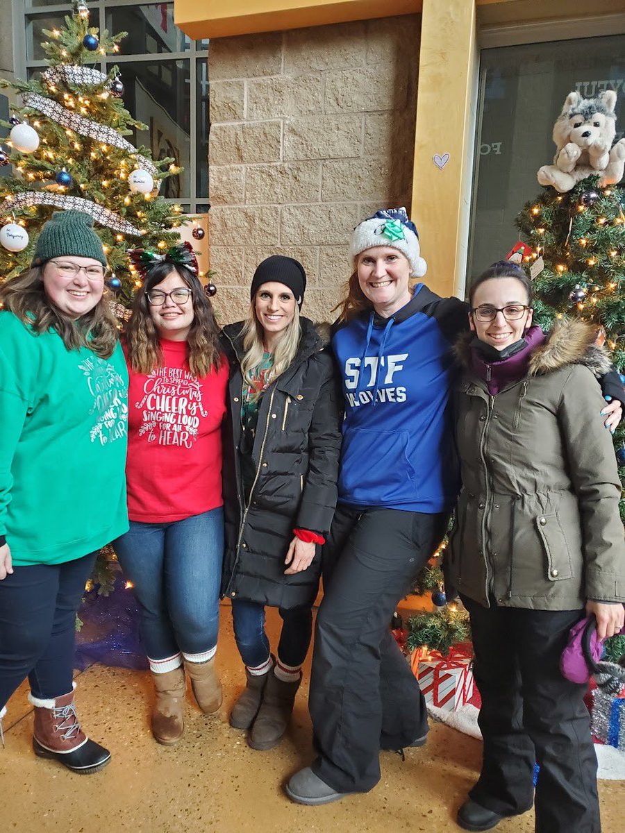 MlleSheppard's tweet photo. It was a successful afternoon of caroling and collecting food bank donations with my Camille choir kiddos and STF’s musical production students! They used their beautiful voices to share some Christmas cheer in the community and I hope that we’ve started a new tradition! #rdcrs https://t.co/cZohOiodsQ