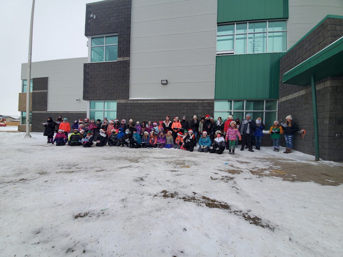 MlleSheppard's tweet photo. It was a successful afternoon of caroling and collecting food bank donations with my Camille choir kiddos and STF’s musical production students! They used their beautiful voices to share some Christmas cheer in the community and I hope that we’ve started a new tradition! #rdcrs https://t.co/cZohOiodsQ