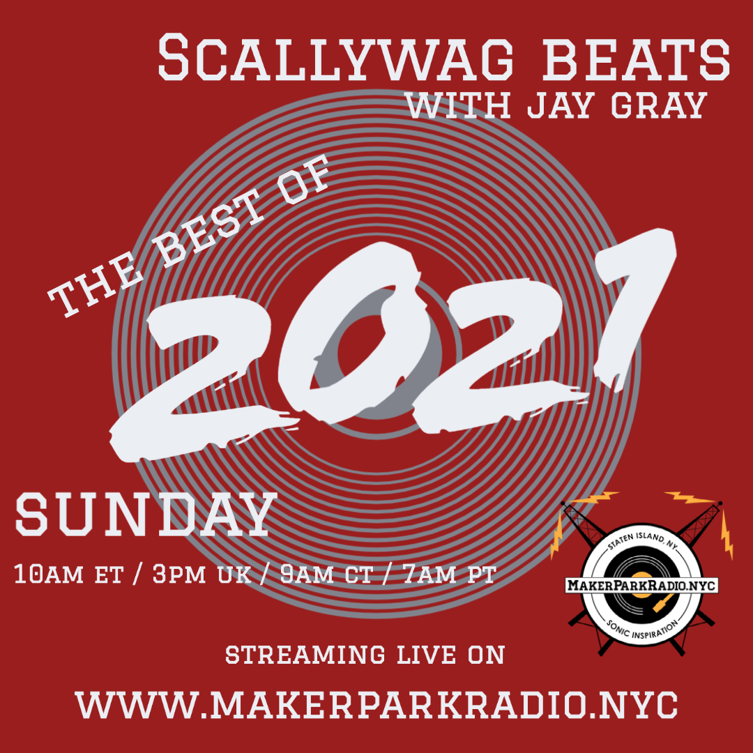 I'm playing my best of 2021 show tomorrow (see flyer). I'll be playing @SwineTax @thegrogansband @TheC33s @BloodRedShoes @PROJECTOR_UK @SCABZARESHIT @TheOozes @austeritypunk @andtheartifacts @PleasureHeads Enjoyable Listens @wearemoy @Jekyllband @Polarized_Eyes Baby Spicee