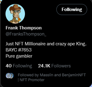 cmastolo's tweet photo. @FranksThompson_ @RTFKTstudios #NFT Good luck everyone! https://t.co/Q3eq4SaWci