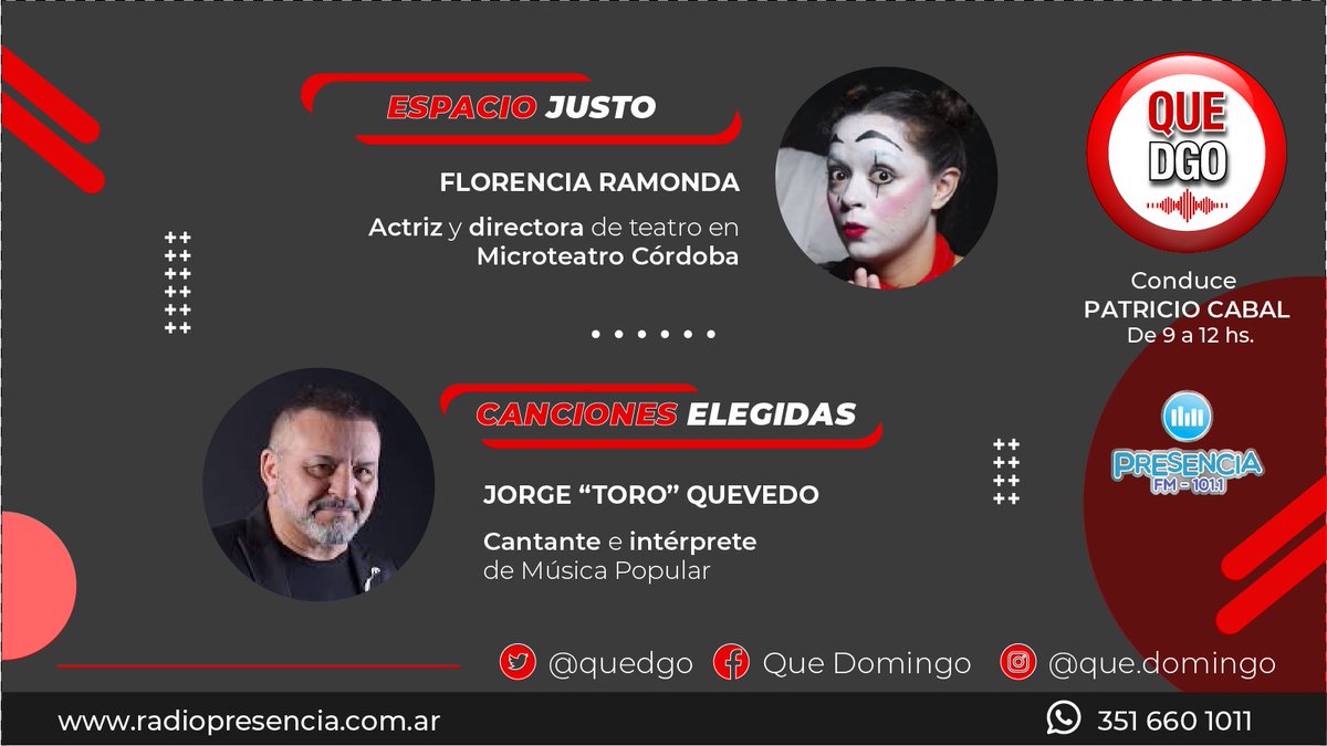 fmpresencia's tweet photo. Que Domingo !!! 9 Am @quedgo https://t.co/LDazpKN5dd