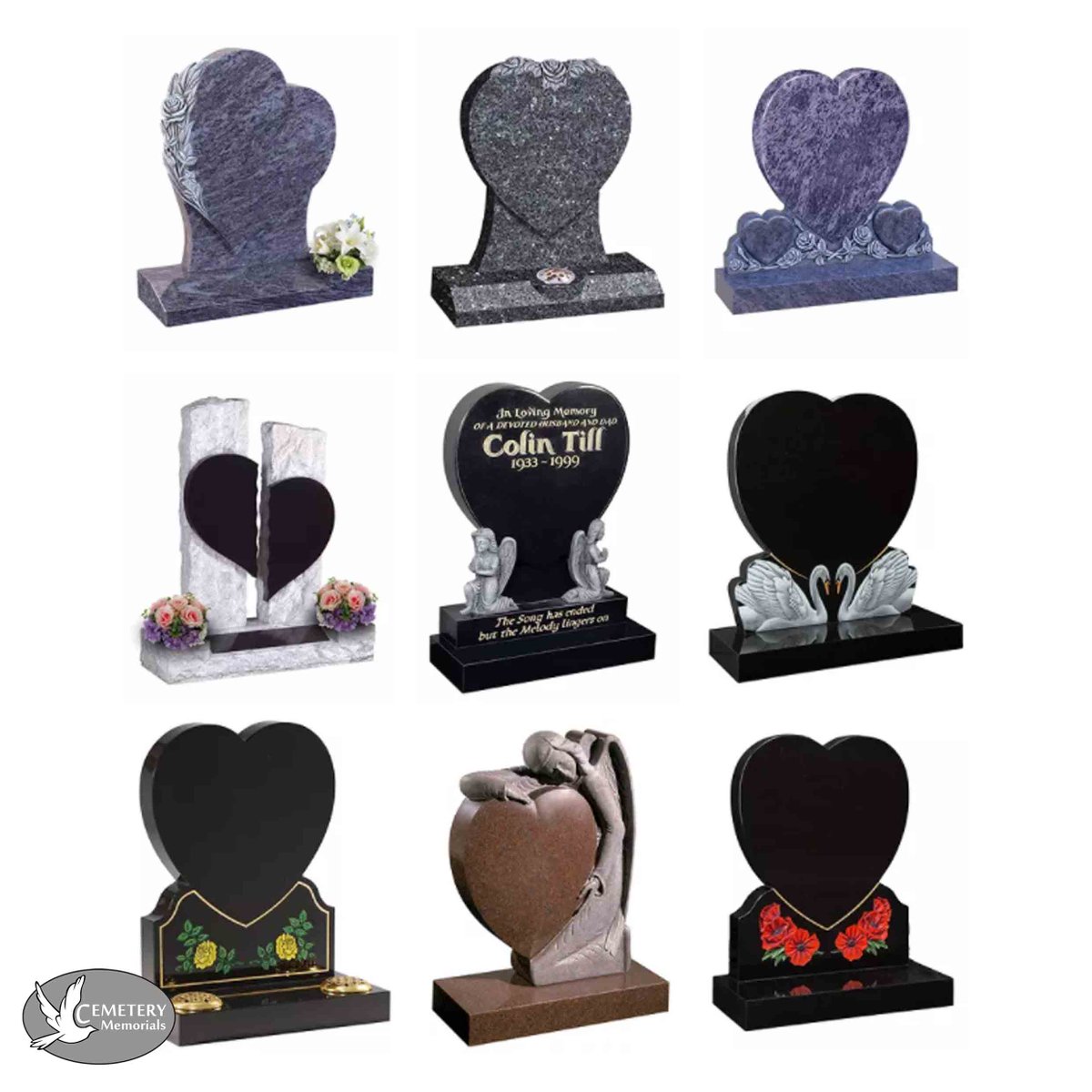 CemeteryMemoria's tweet photo. We can supply a large variety of heart memorials and headstones.  

Please take a look at the below link for more designs like these.  

If you would like to speak to Stephen about any of our memorials, please call him on: 0208 593 1794 

https://t.co/6yHCXfP0uf

#heart #memorial https://t.co/Vmu3OQ0OjI