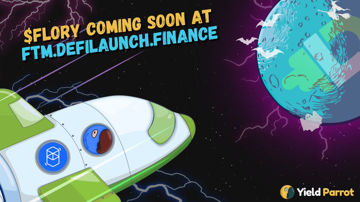 Yield_Parrot's tweet photo. 🔥$fLORY COMING SOON AT FANTOM DEFI LAUNCH🦜
💨Takeoff has already started! Only a few miles left to land at https://t.co/0iN8aafbJQ⚡️
📣Stay tuned for news! Presale coming soon!
#Presale #IDO #Fantom #FTM #YieldParrot @defi_launch @FantomFDN https://t.co/KBTeeepJYQ