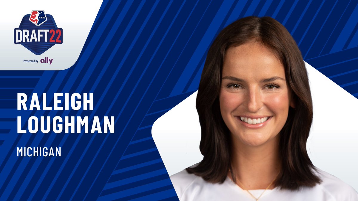 Pick No. 46 in the 2022 NWSL Draft:

<a href="/GothamFC/">Gotham FC</a> select Raleigh Loughman of <a href="/umichwsoccer/">Michigan Women’s Soccer</a> ✅