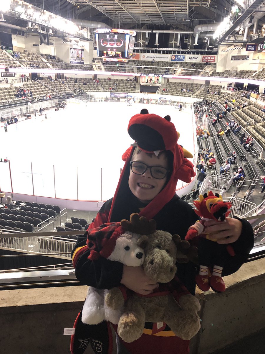 JennJessie's tweet photo. Ready for the Teddy Bear Toss at tonight’s game!! #fuelthefire #nobrakes #IndyFuel https://t.co/XGQA4OVpV2
