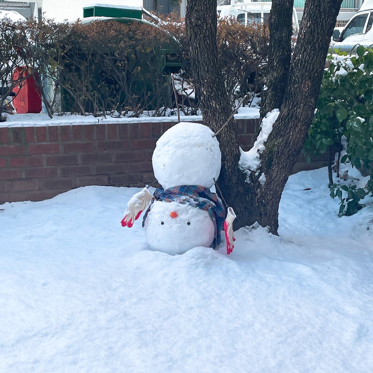 우리 동네 눈사람 너무 귀엽닼ㅋㅋㅋㅋㅋㅋㅋㅋㅋㅋㅋㅋ