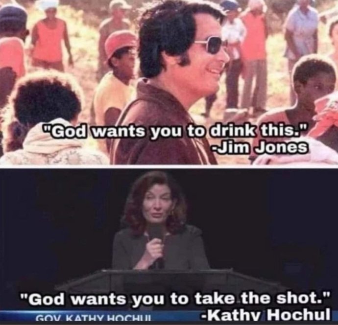If you don't know what's in it, it's all the same.