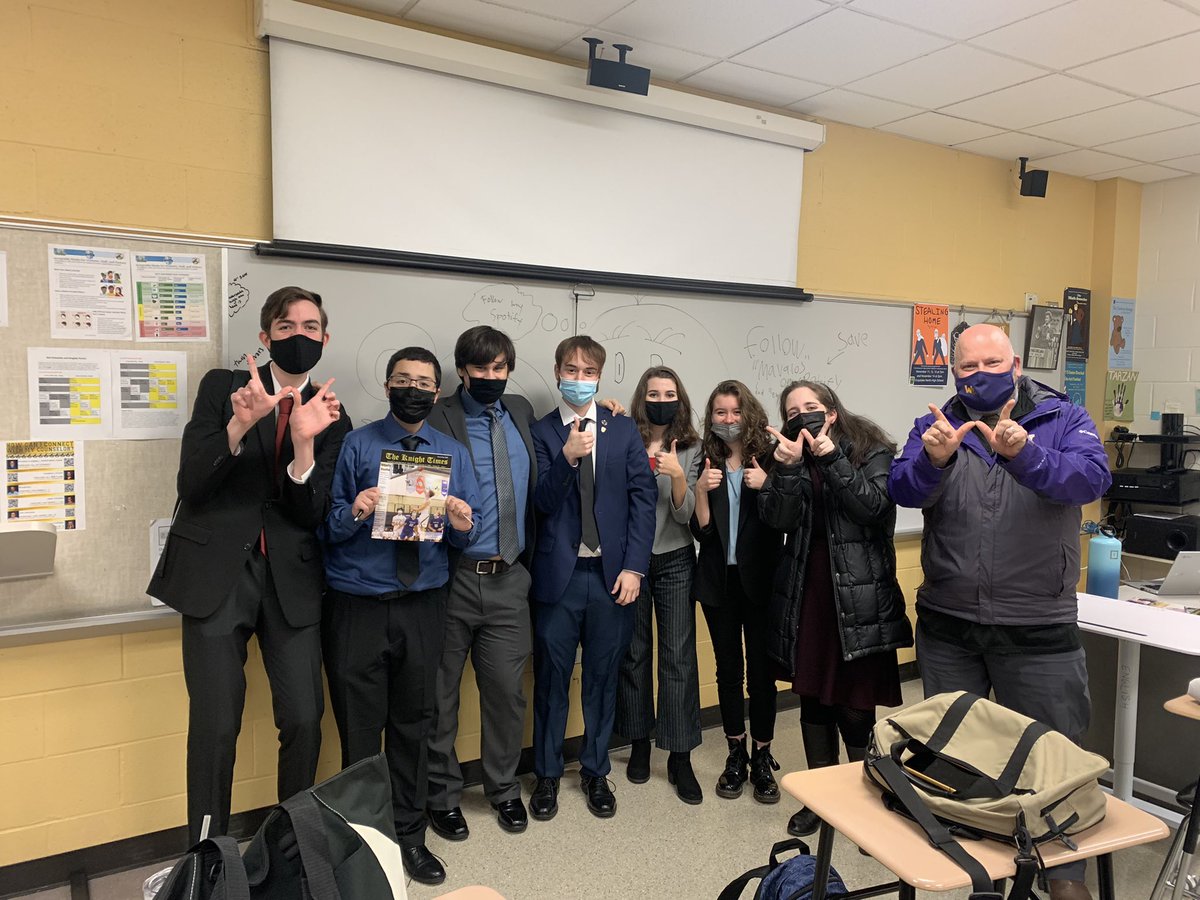 End of the tournament photo! What an awesome day! Proud of these Bulldogs! #WHSDebate