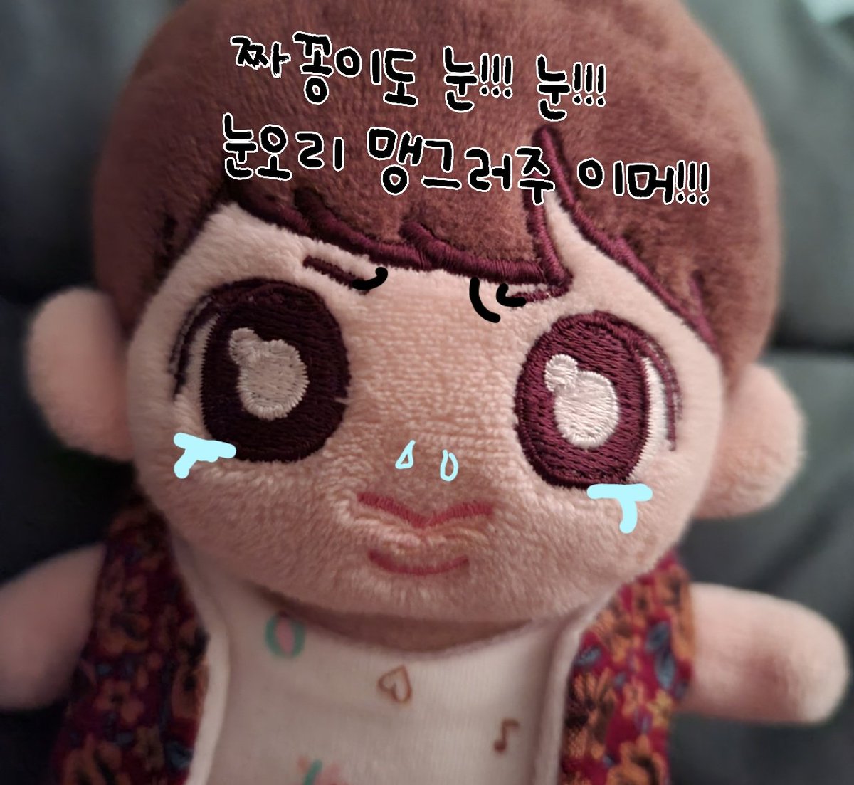 🥶: 짜콩아 어제 뉴나 눈오리 될뻔해써!! 옴총 추워!!!